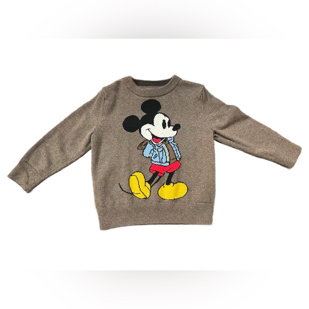 Gap Winter Mickey Sweater US 2T. Like new